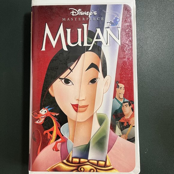 Disney VHS - Mulan (1999) - Masterpiece Collection - 12747-1 First Pressing - Picture 1 of 6